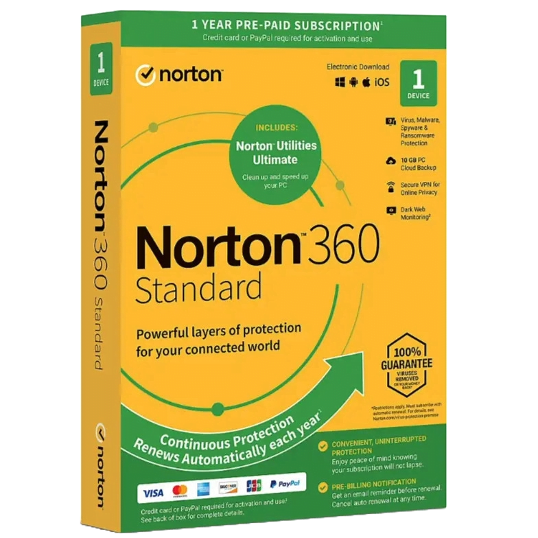 Buy Norton 360 Standard from legallicenses